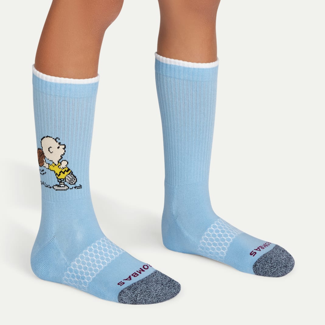 Peanuts x Bombas: Youth Calf Sock 4-Pack Gift Box - Image 6