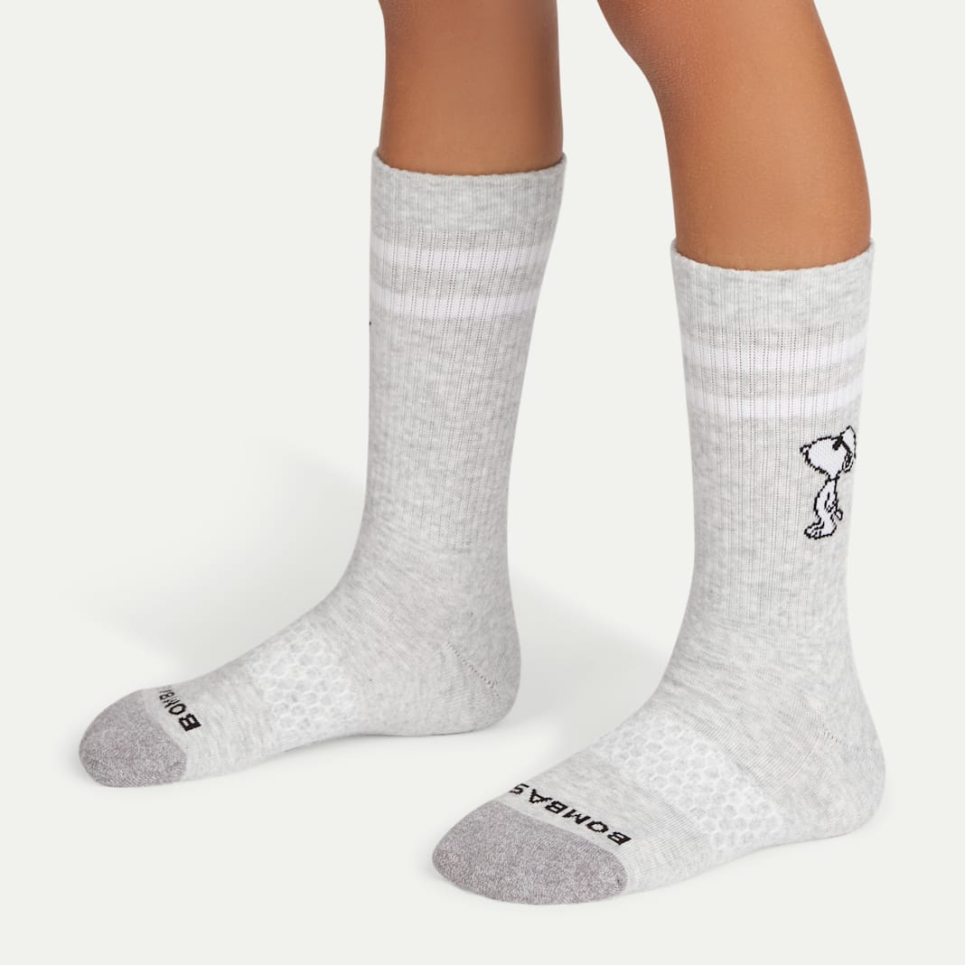 Peanuts x Bombas: Youth Calf Sock 4-Pack Gift Box - Image 3