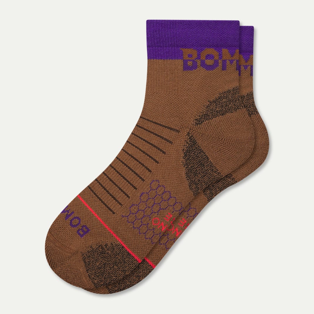 Women's Merino Wool Blend Hiking Quarter Socks - Image 6