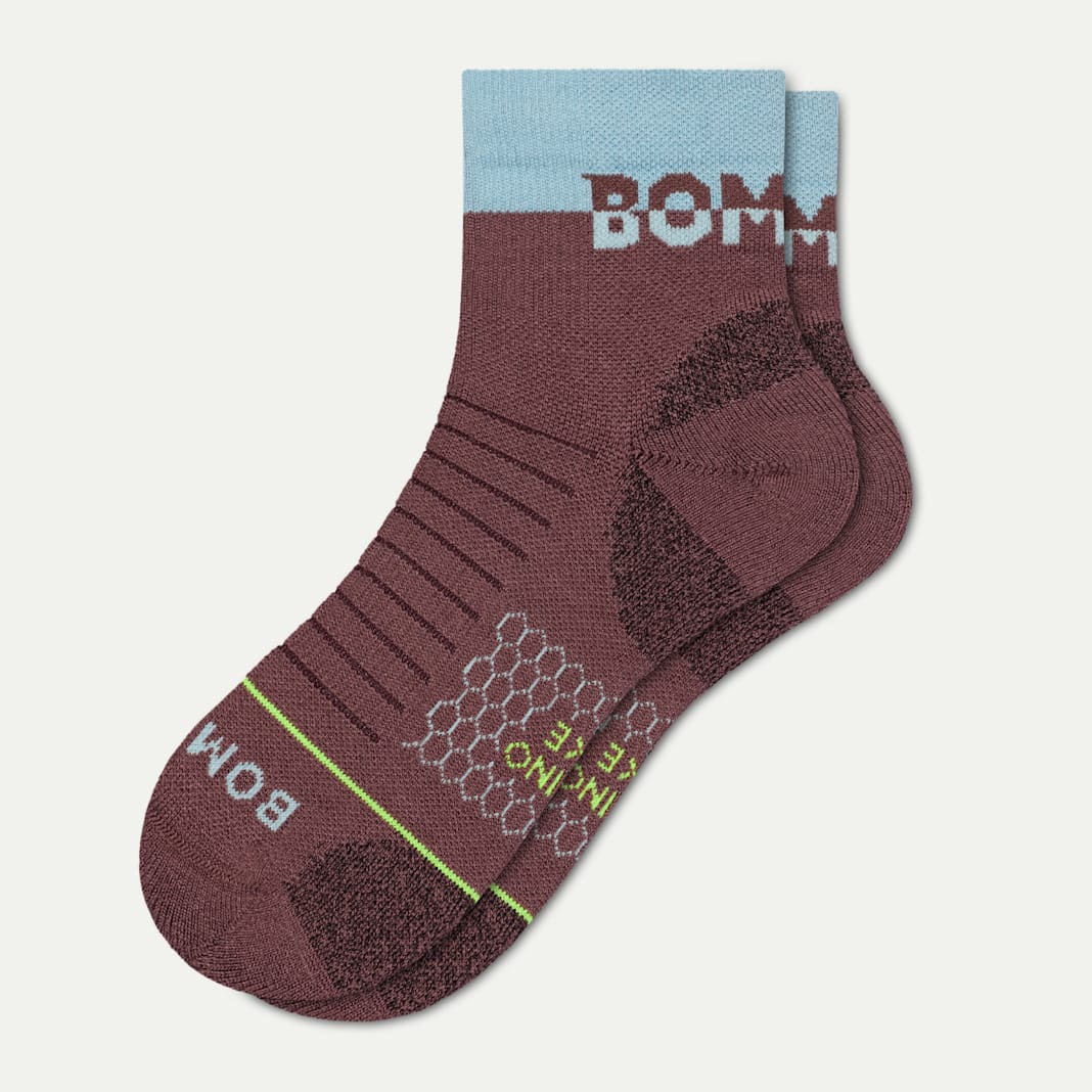 Women's Merino Wool Blend Hiking Quarter Socks - Image 3