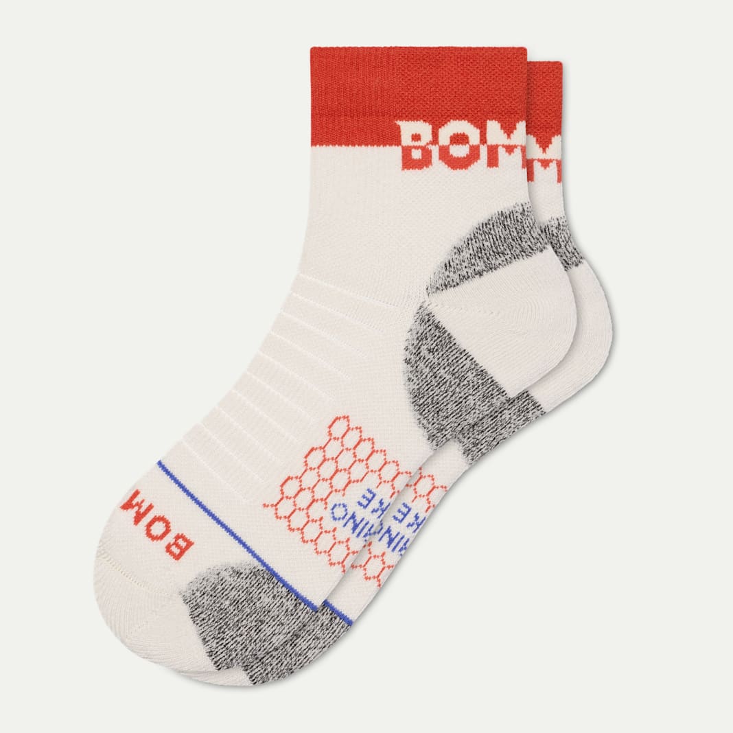 Women's Merino Wool Blend Hiking Quarter Socks