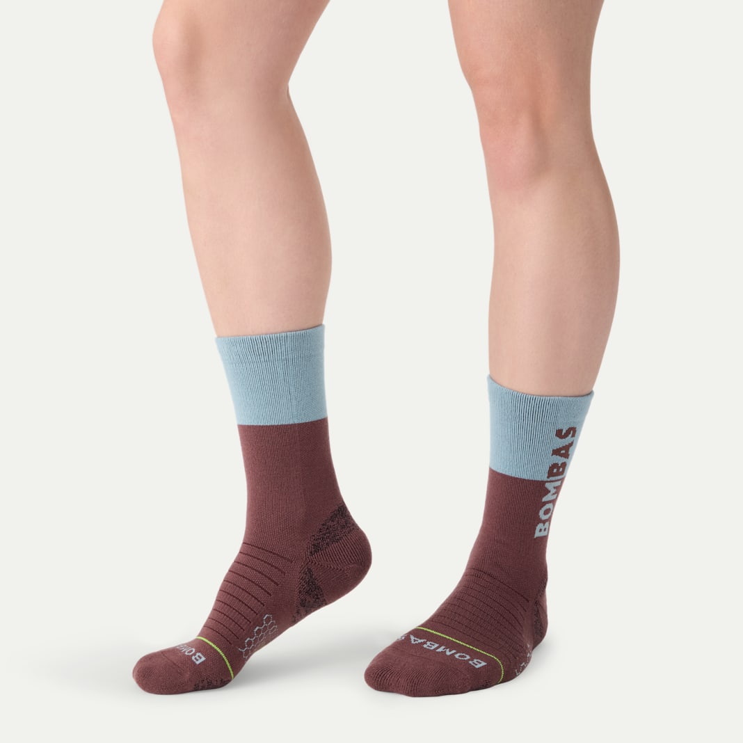 Women's Merino Wool Blend Hiking Calf Sock 6-Pack - Image 3