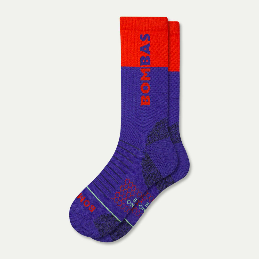 Women's Merino Wool Blend Hiking Calf Socks - Image 6