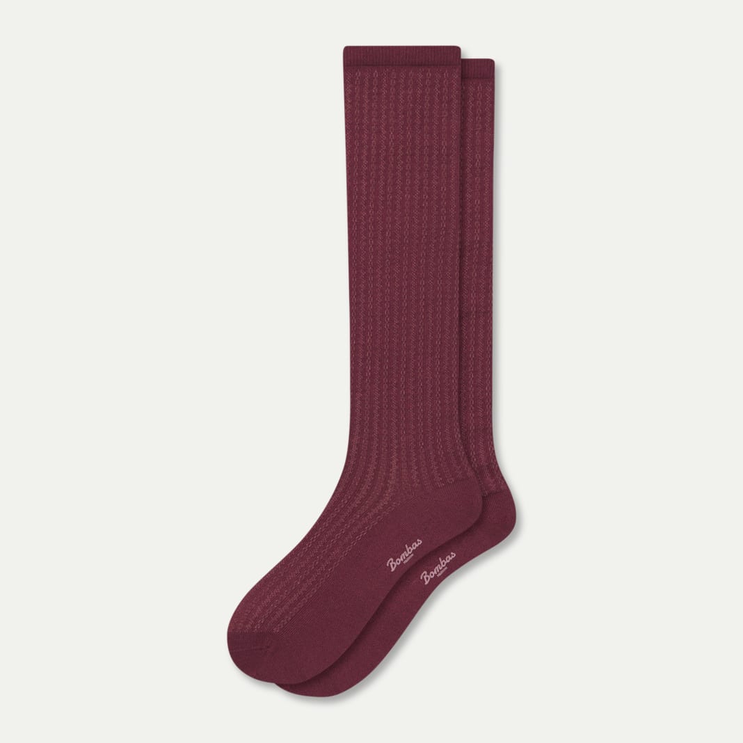 Women's Pointelle Knee High Socks - Image 3
