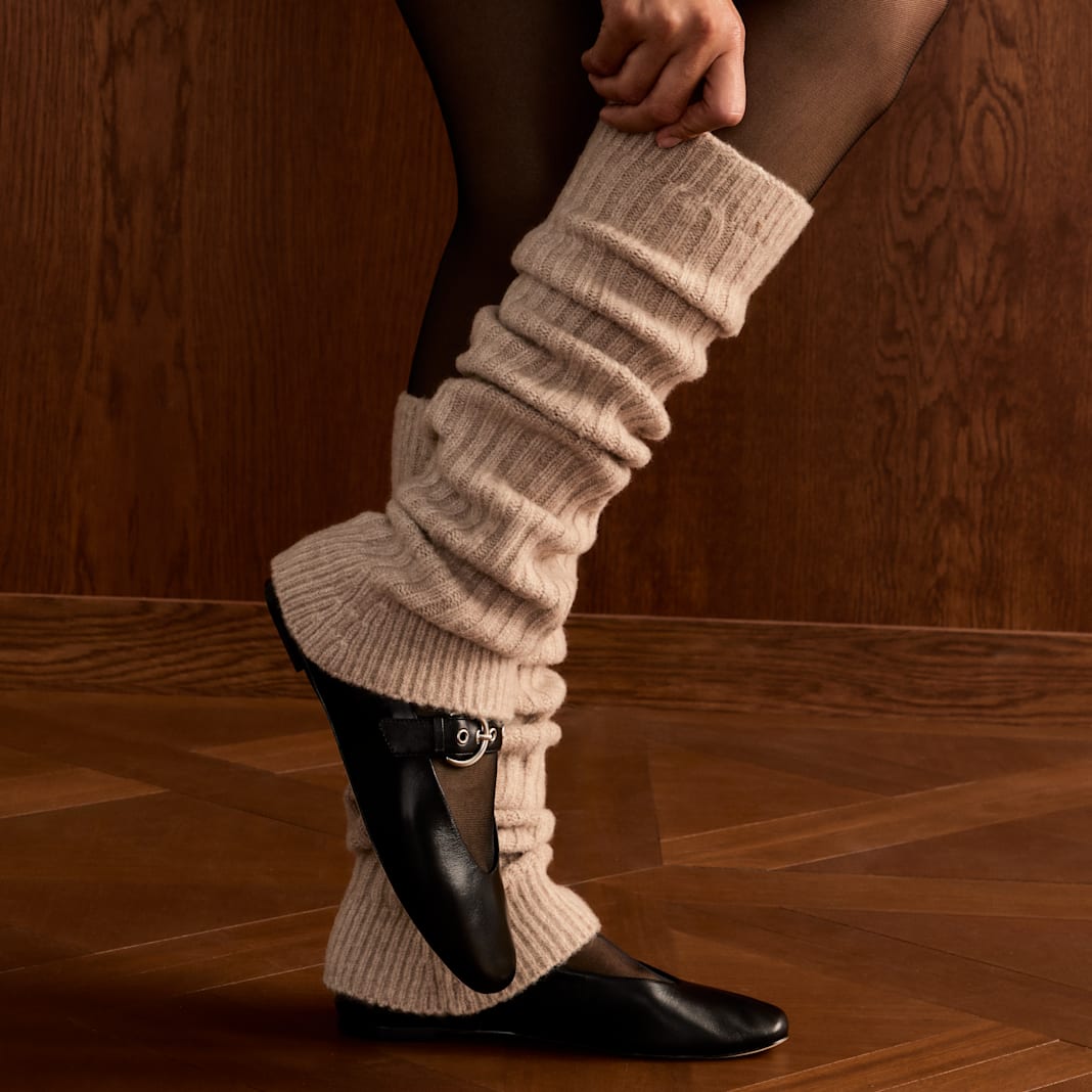 Women’s Ribbed Leg Warmers - Image 2