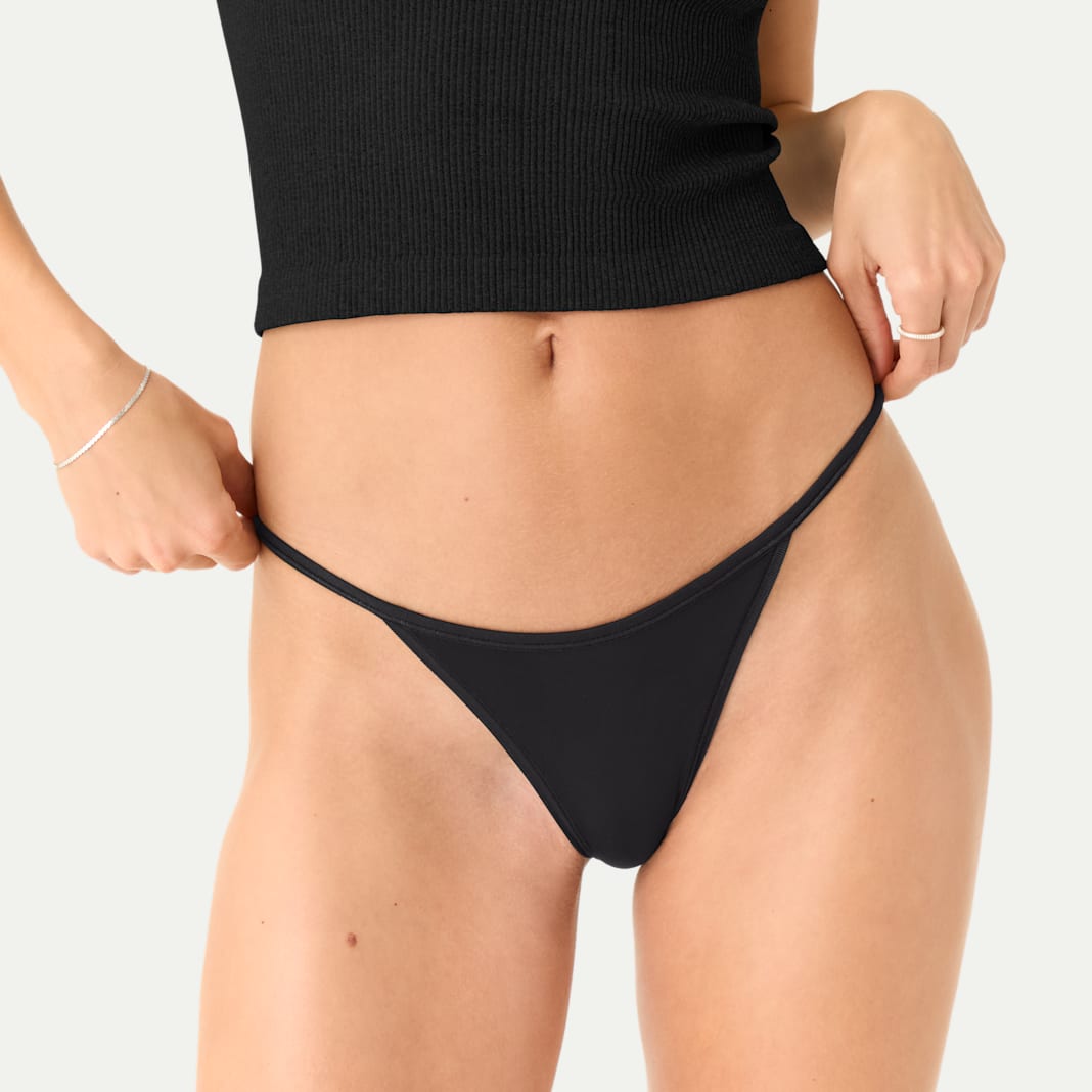 Women’s Super Soft Scoop Bralette + String Bikini Pack - Image 3