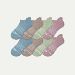 Women's Merino Wool Blend Ankle Sock 8-Pack