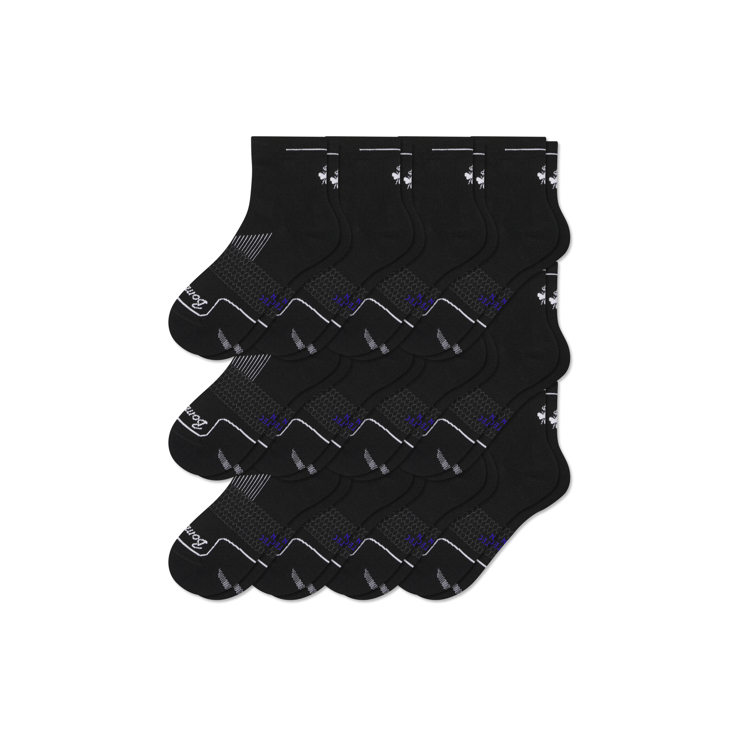 Men's Run Quarter Sock 12-Pack - Image 6