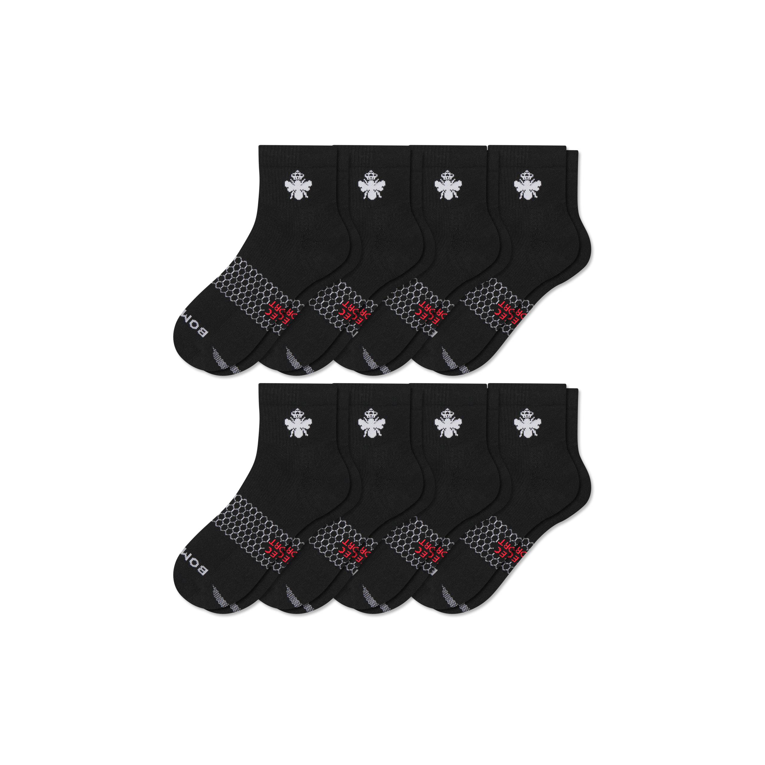 Men's All Sport Quarter Sock 8-Pack