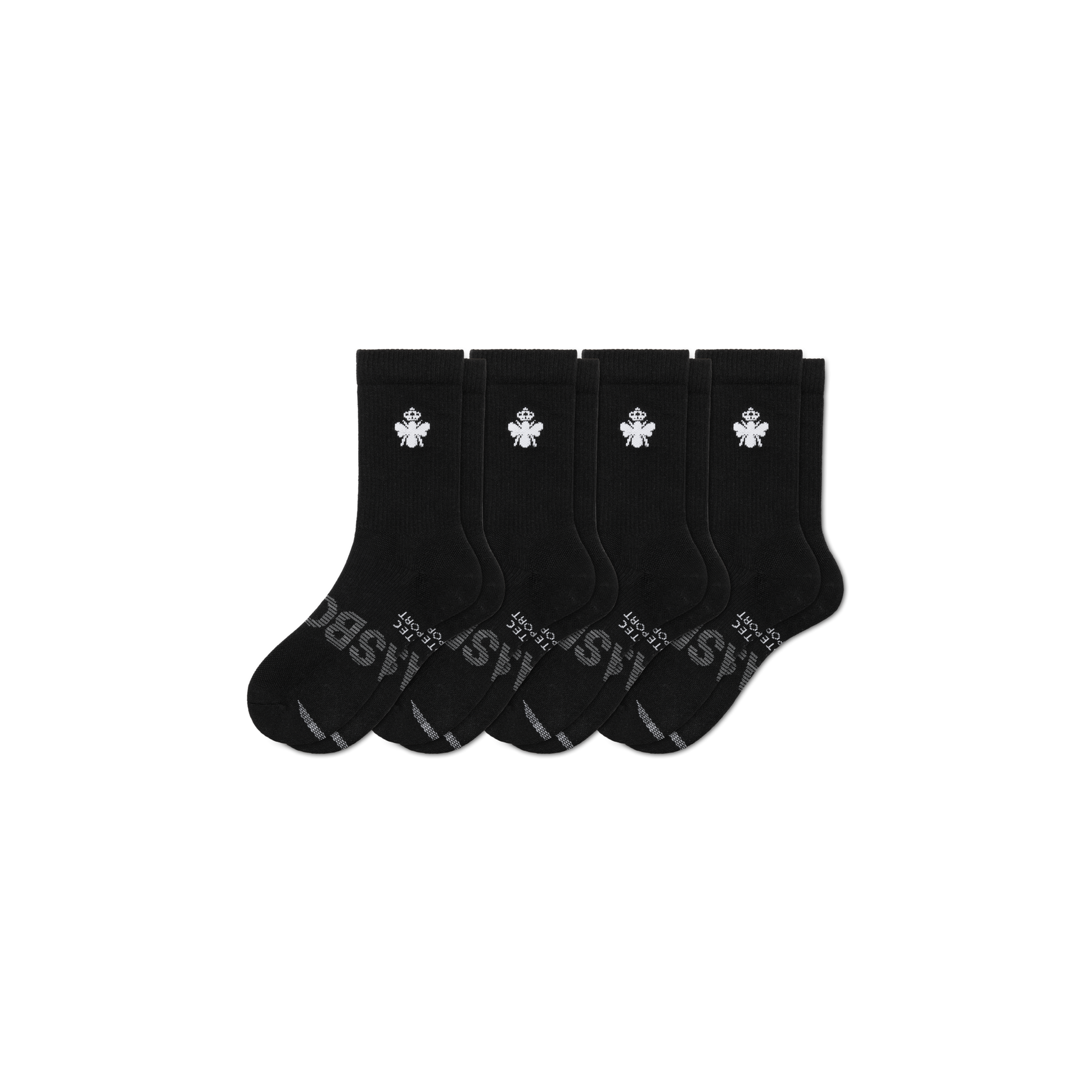 Men's All Sport Half Calf Sock 4-Pack - Image 6