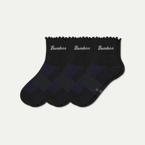 Women’s UltraLite Ruffle Sport Quarter Sock 3-Pack
