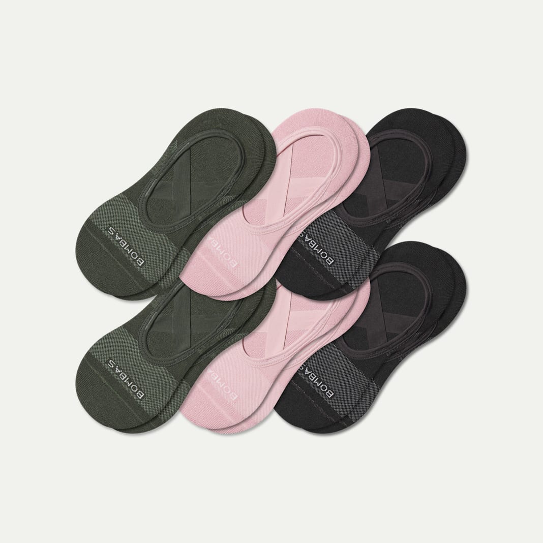Women's Studio Gripper Ballet No Show Sock 6-Pack