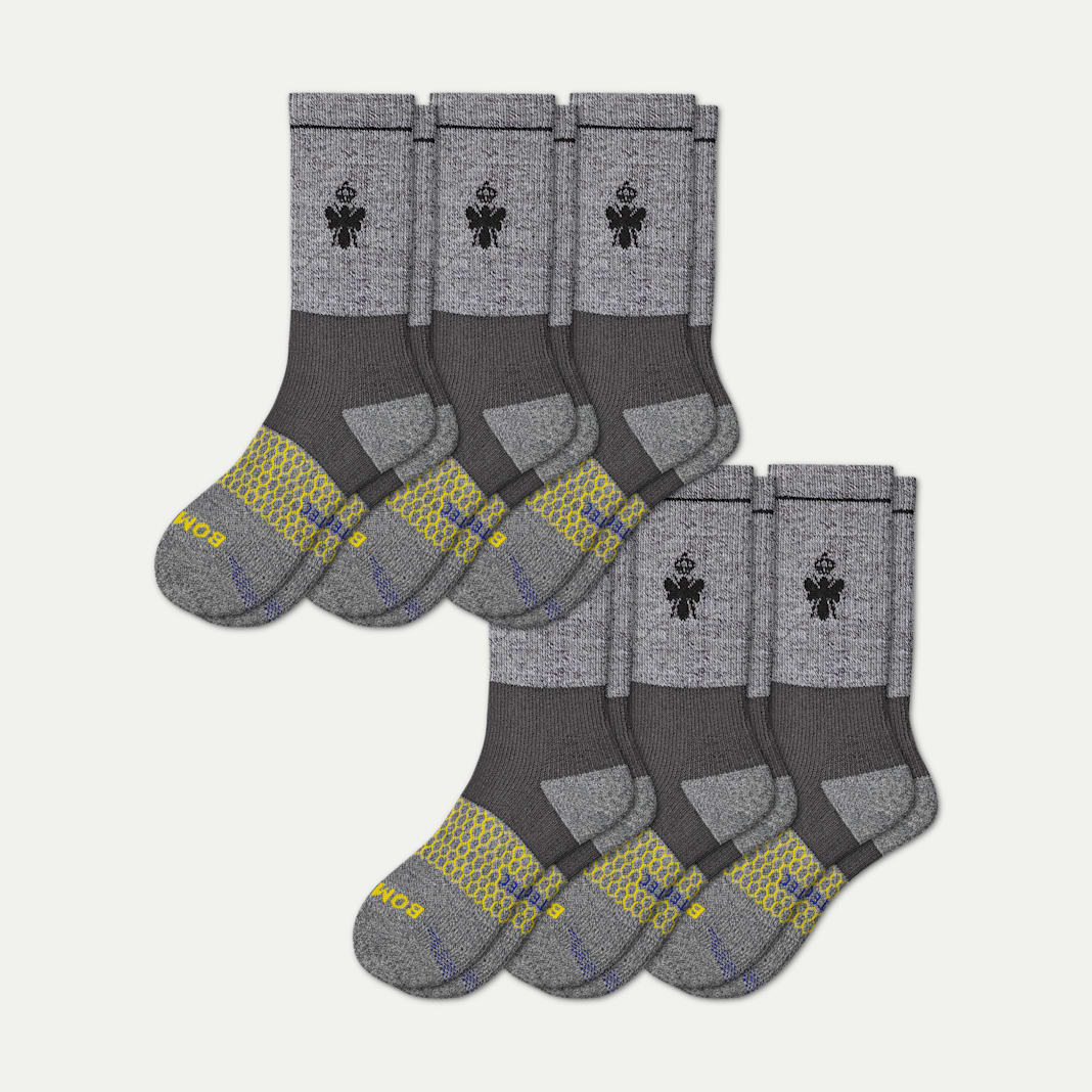 Men's Performance Targeted Compression Calf Sock 6-Pack - Image 6