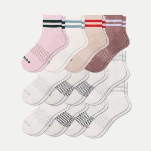 Women's Vintage Stripes Quarter Sock 12-Pack