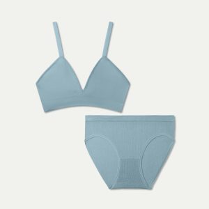 Women's Seamless Triangle Bralette + Brief Pack