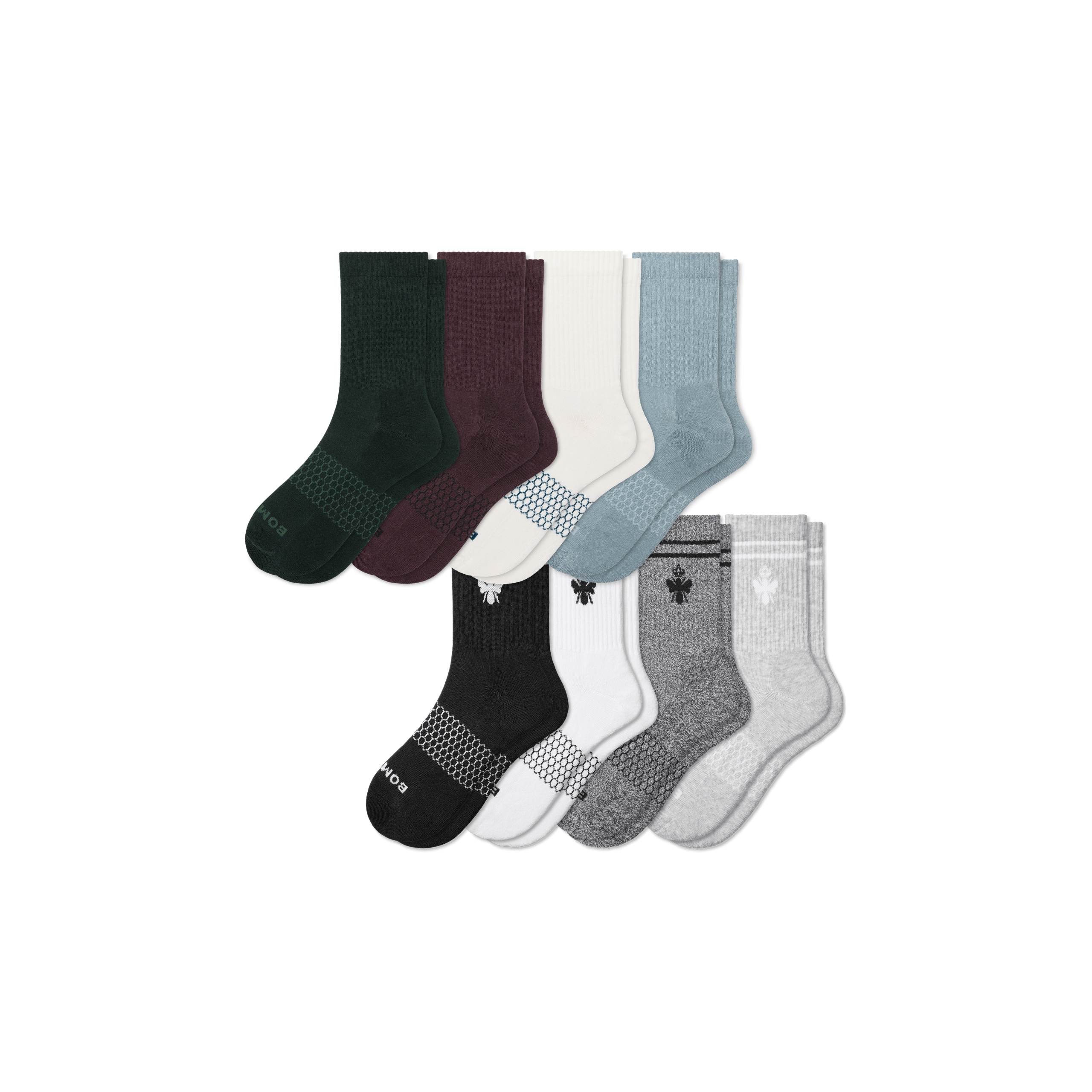 Men's Half Calf Sock 8-Pack