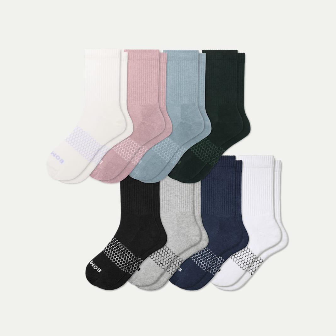 Women's Half Calf Sock 8-Pack