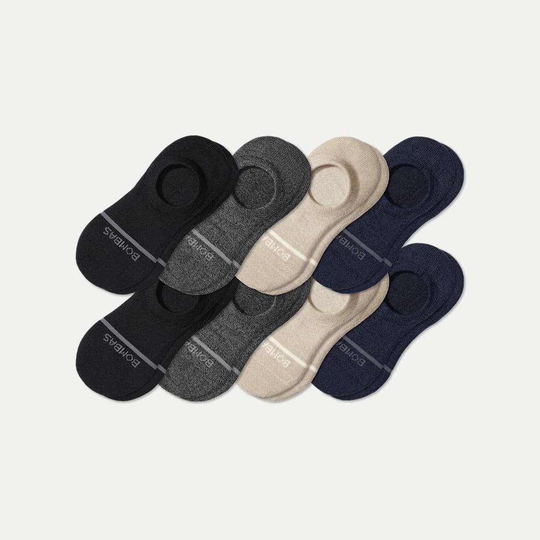 Women's Lightweight Merino Wool Blend No Show Sock 8-Pack