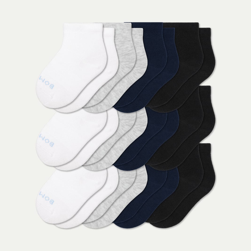 Toddler Lightweight Calf Sock 12-Pack