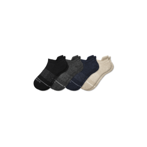 Men's Merino Wool Blend Ankle Sock 4-Pack