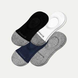 Men's Cushioned No Show Sock 4-Pack