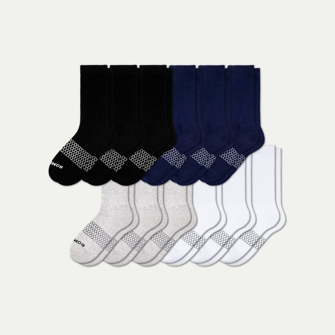 Women's Solids Calf Sock 12-Pack - Image 4