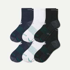 Women's Golf Quarter Sock 6-Pack