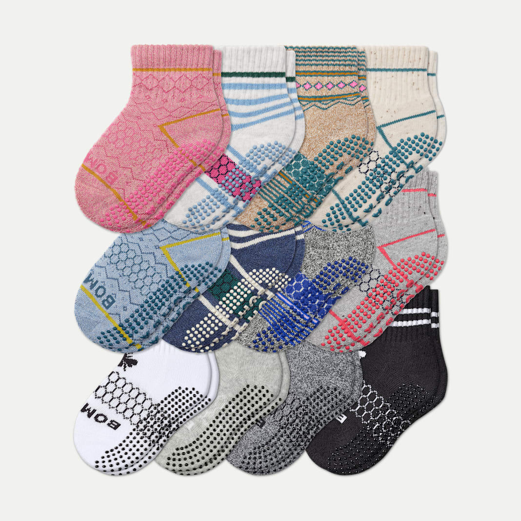 Toddler Gripper Calf Sock 12-Pack - Image 6