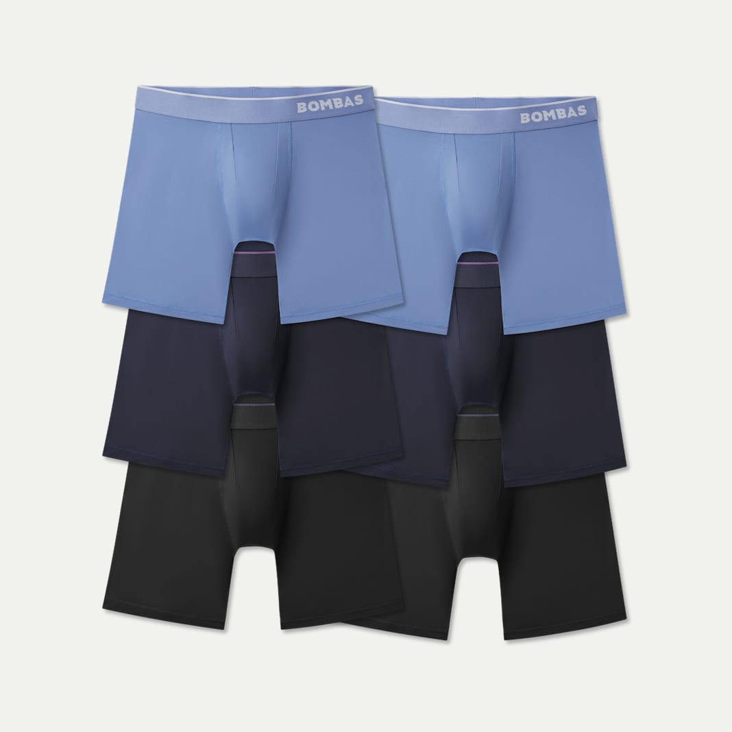 Men's Sport Flyless Boxer Brief 6" 6-Pack - Image 6