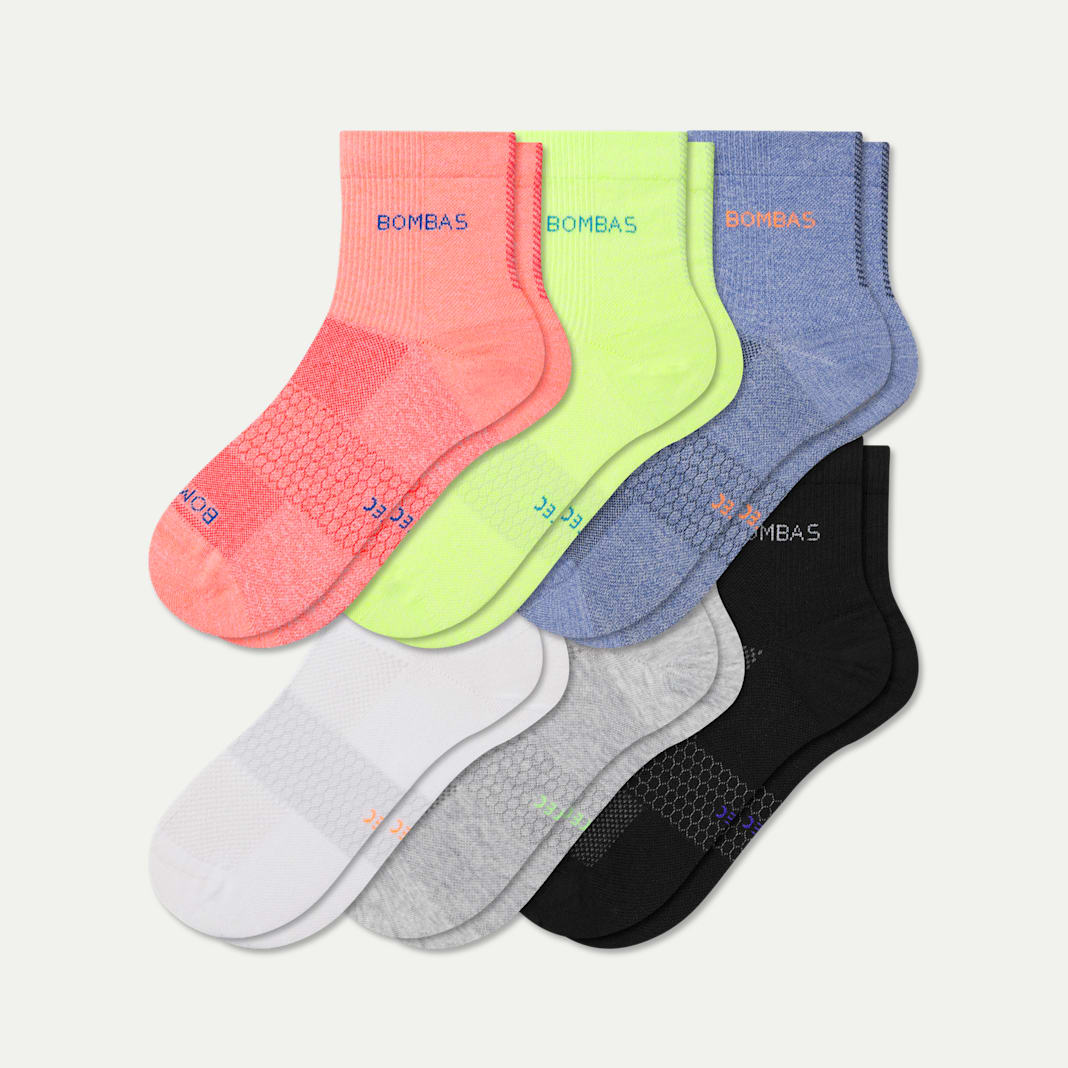 Women's UltraLite Sport Quarter Sock 6-Pack - Image 6