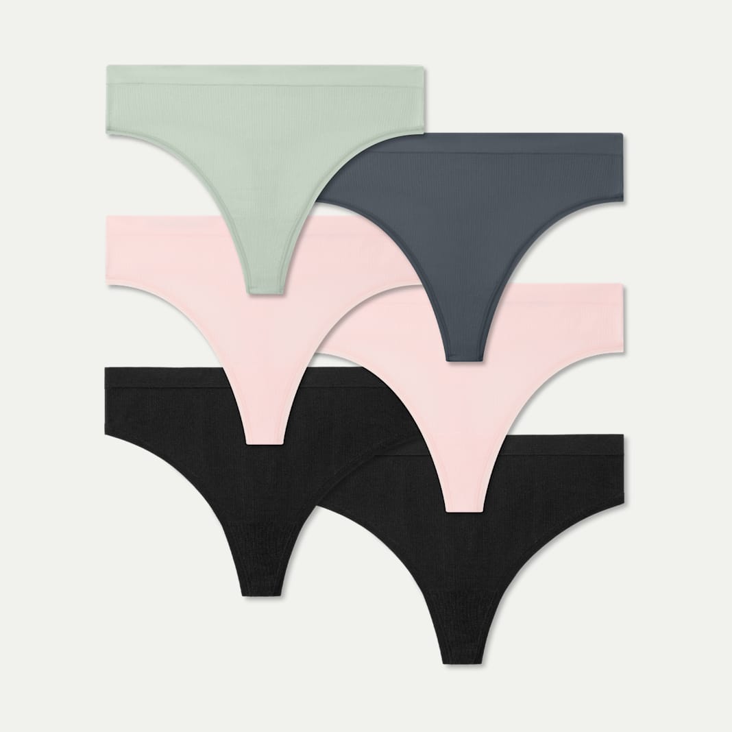 Women's Seamless Thong 6-Pack - Image 6