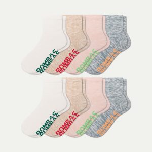 Women's Summer Ragg Quarter Sock 8-Pack