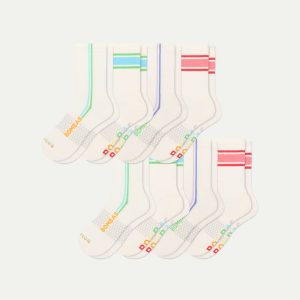 Pride Half Calf Sock 8-Pack