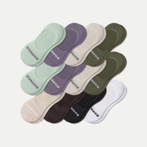 Women's Mid-Cut Cushioned No Show Sock 12-Pack