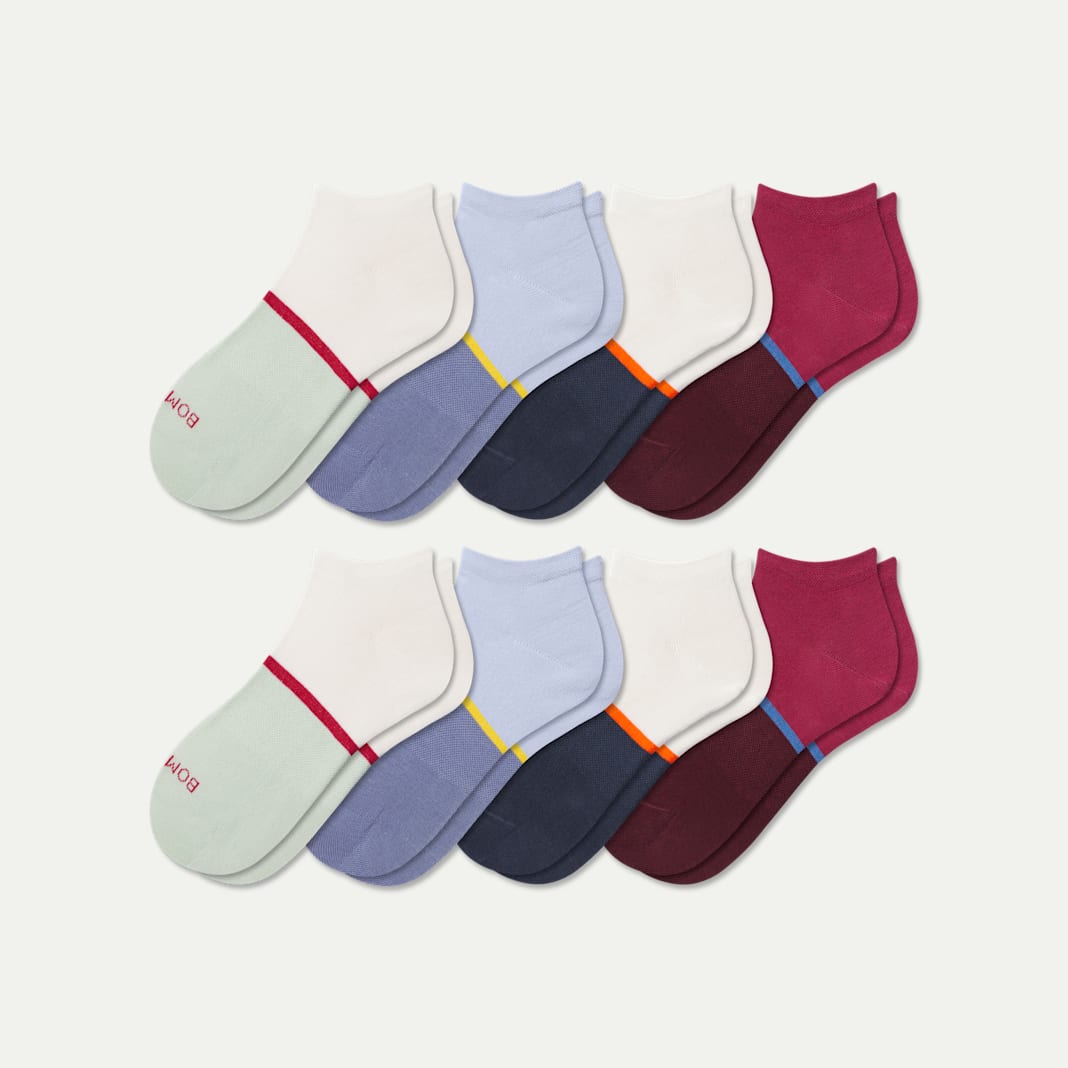 Youth Lightweight Ankle Sock 8-Pack - Image 6