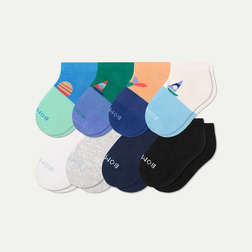 Toddler Lightweight Ankle Sock 8-Pack - Image 6