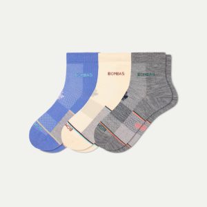 Women's UltraLite Sport Merino Wool Blend Quarter Sock 3-Pack