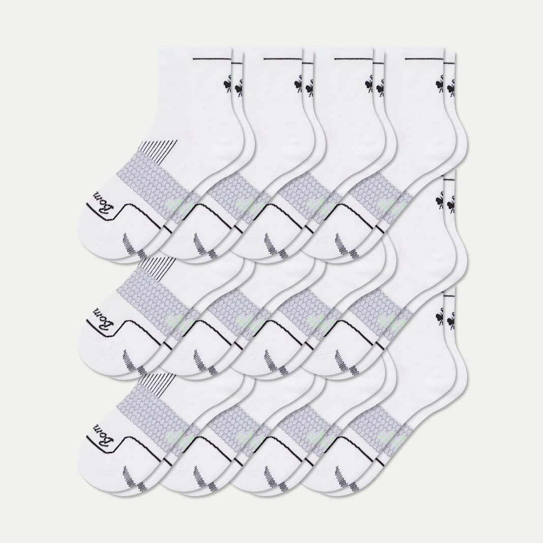 Women's Run Quarter Sock 12-Pack - Image 6