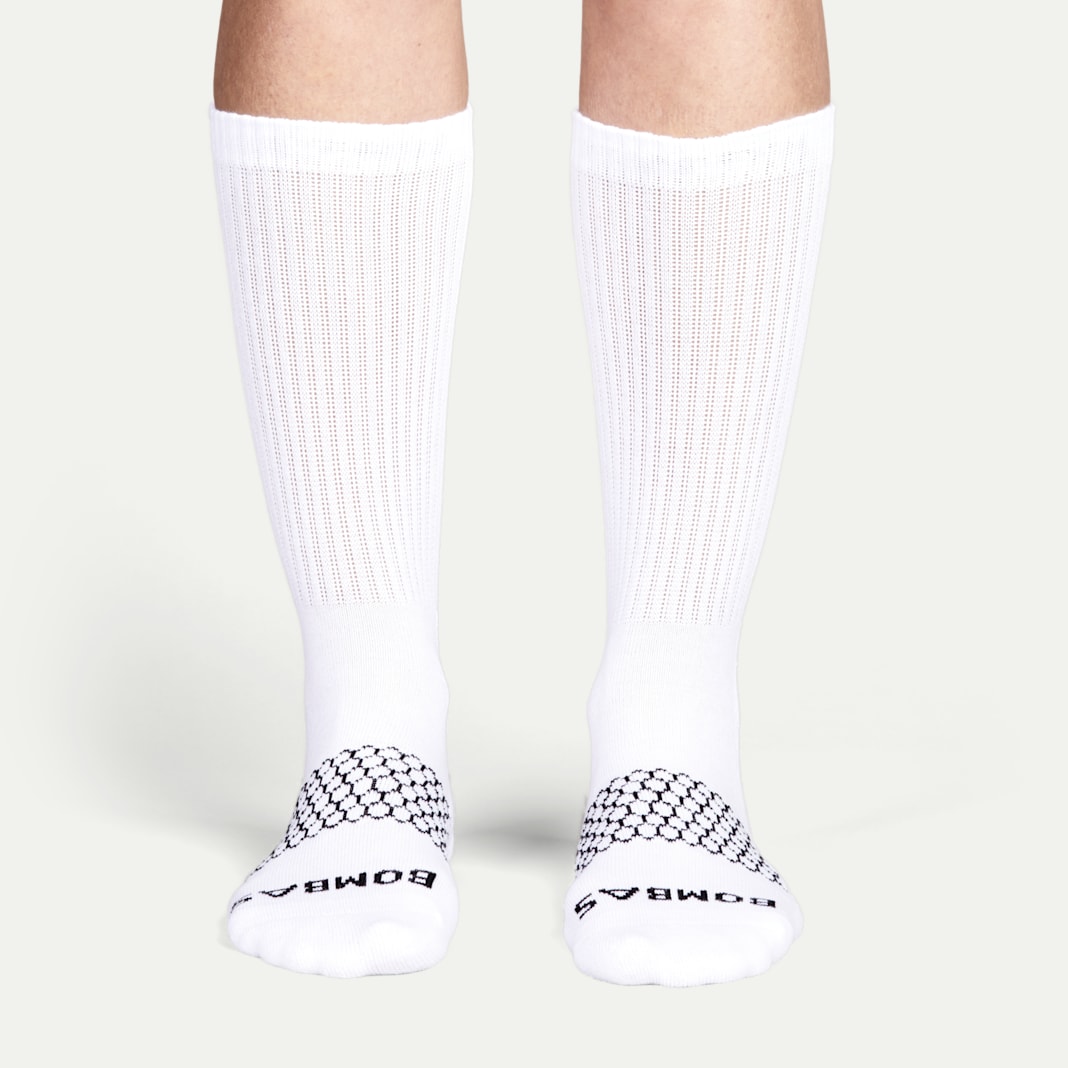 Women's Solids Calf Socks - Image 2